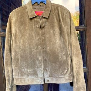 Camel Suede Jacket EUC